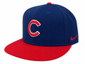 NIKE Chicago Cubs 2016 World Series 2 Tone Deep Royal/Red Aero True Adjustable Dri-Fit Performance Hat product image 1,