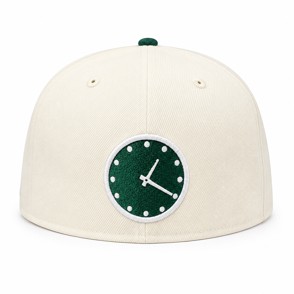 Chicago Cubs New Era Bricks And Ivy Chrome/Forest Green 59FIFTY Fitted Hat product image 6, provided for visual reference