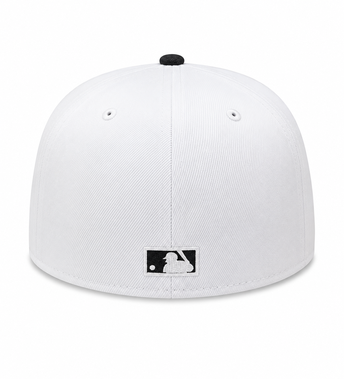 Chicago Cubs Cooperstown Collection 1908 Home New Era Classics White/Black 59FIFTY Fitted Hat product image 4, provided for