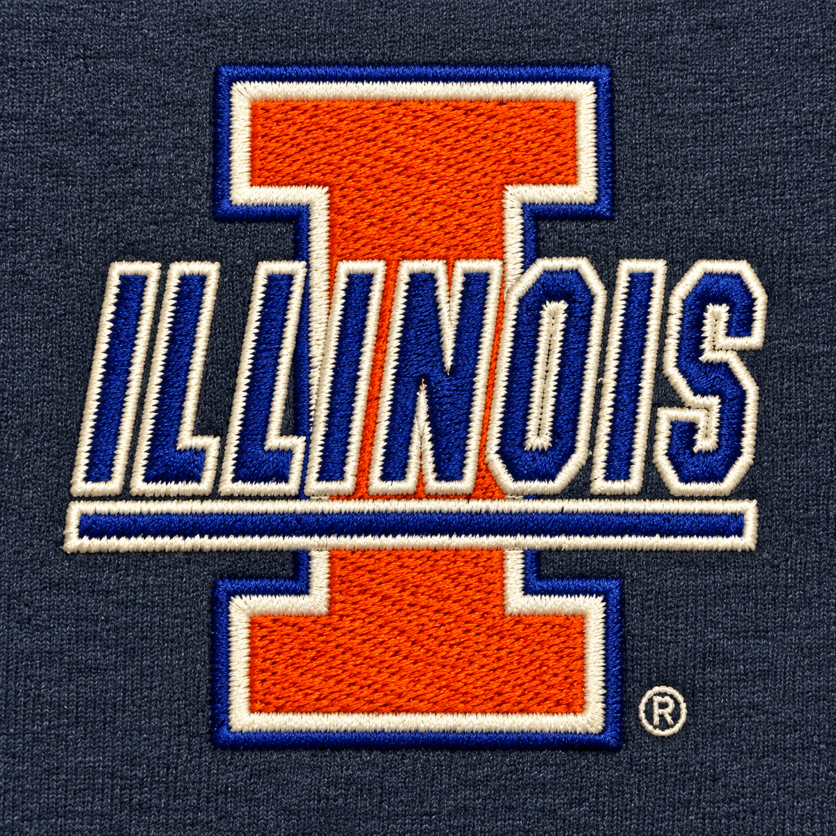 Youth Illinois Fighting Illini Antigua Navy Sport NCAA T-Shirt product image 2, provided for visual reference and product