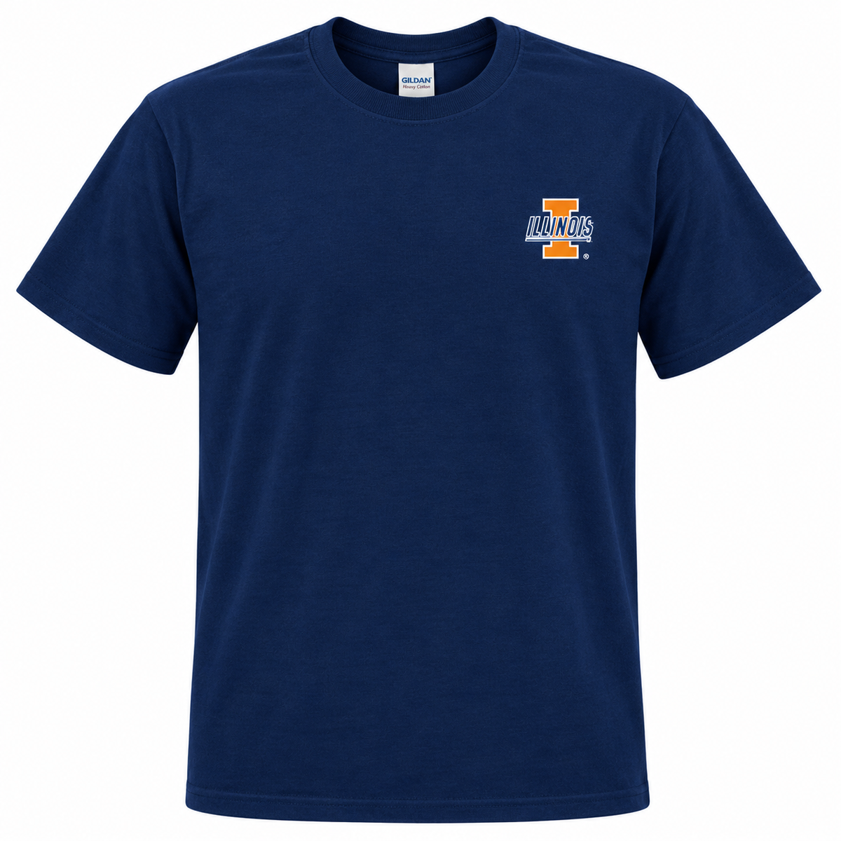 Youth Illinois Fighting Illini Antigua Navy Sport NCAA T-Shirt product image 1, provided for visual reference and product