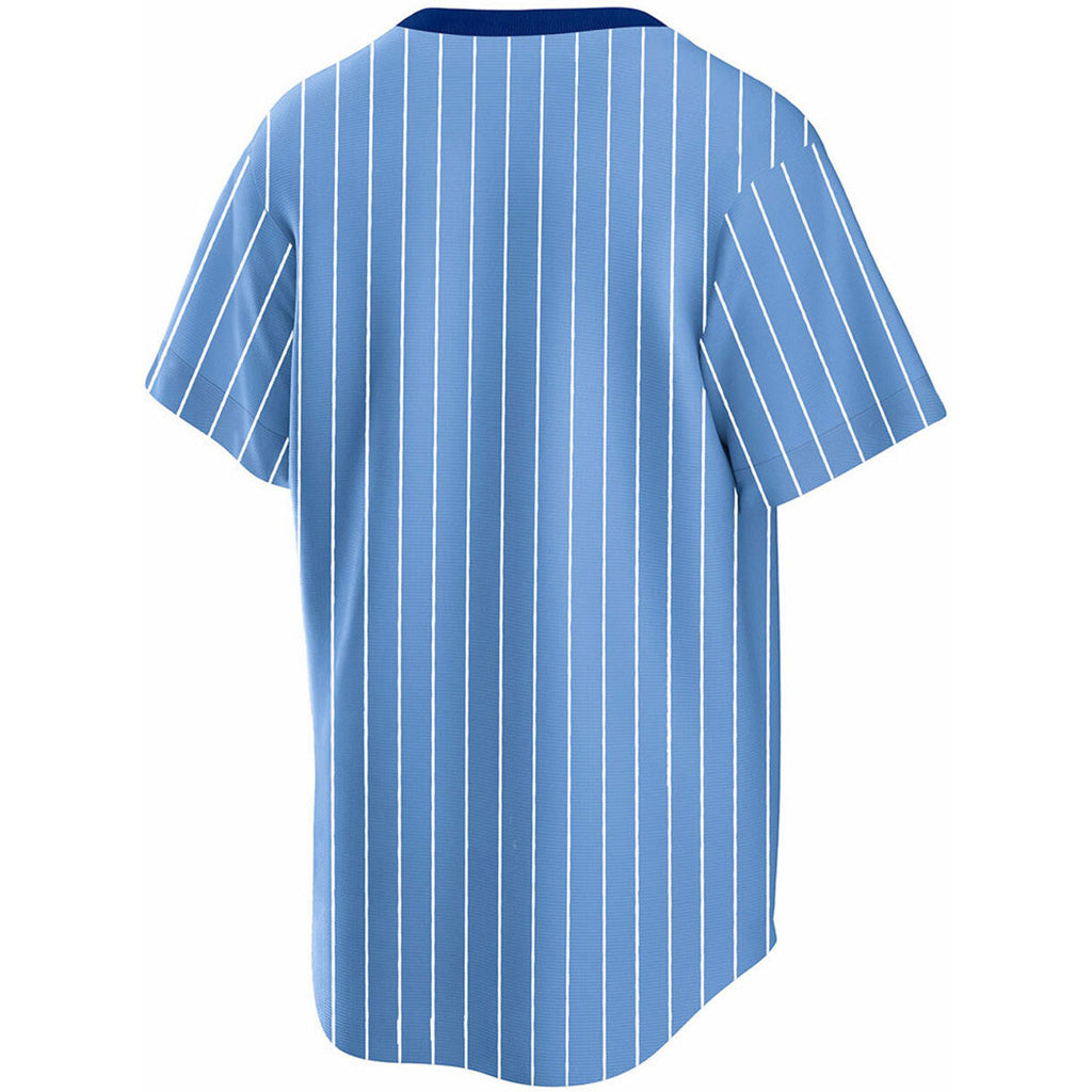 Chicago Cubs Cooperstown Powder Blue 1978 NIKE Blank Replica Jersey for Men product image 2, provided for visual reference