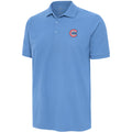 Chicago Cubs Valor Blue 2nd Alternate Antigua Tribute Polo for Men product image 1, provided for visual reference and