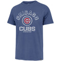 47 Mens Chicago Cubs Royal Retrograde Franklin T-Shirt product image 1, provided for visual reference and product detail