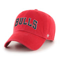 Chicago Bulls 47 Brand Red Wordmark Clean Up Adjustable Dad product image 1