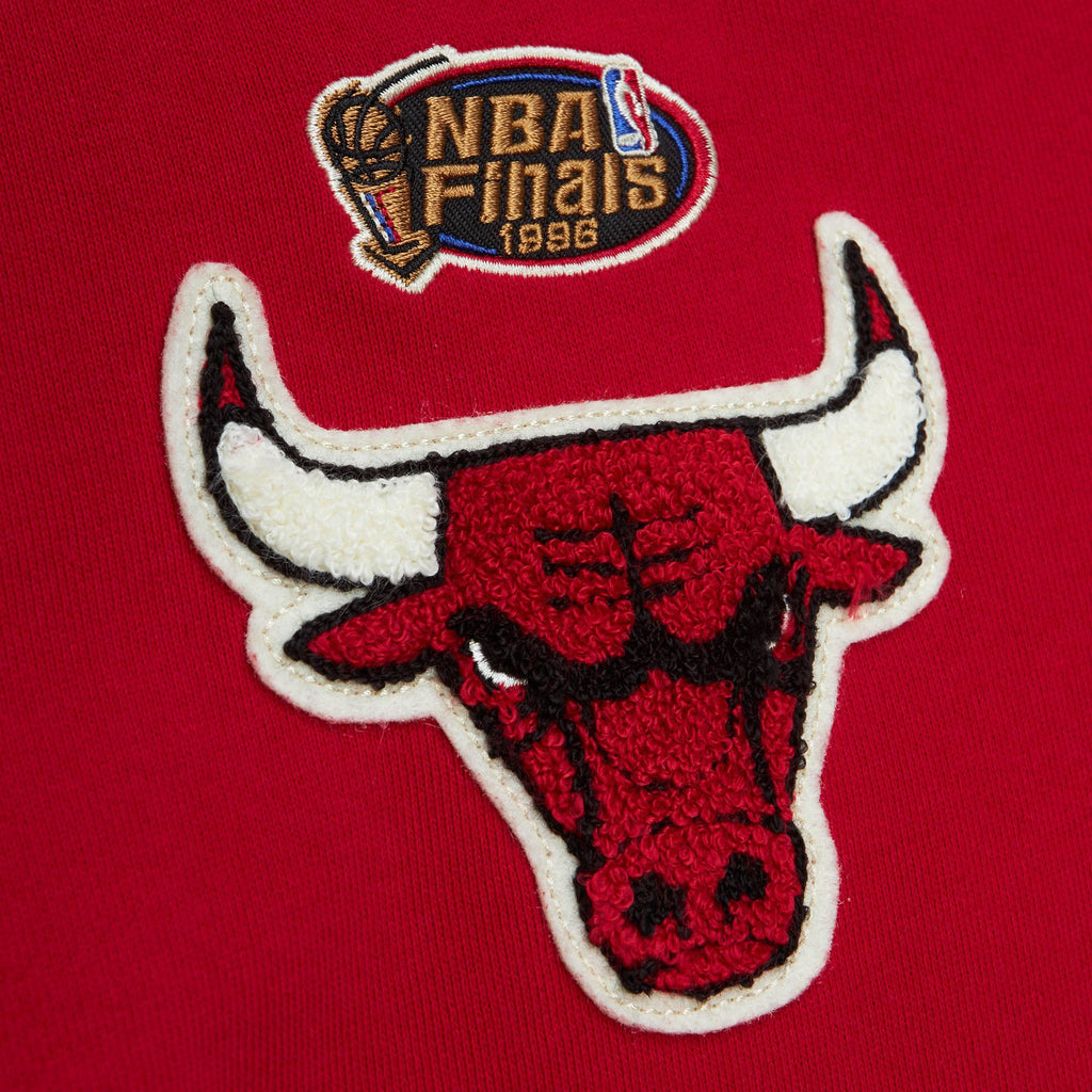 Chicago Bulls Mitchell & Ness Red Team Legacy French Terry product image 3