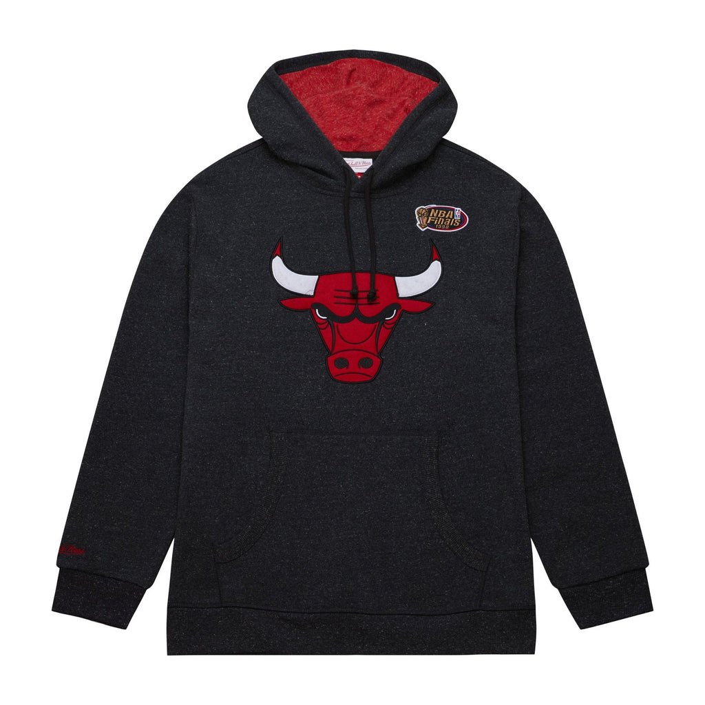 Chicago Bulls Mitchell & Ness Snow Washed Fleece Hoodie product image 1