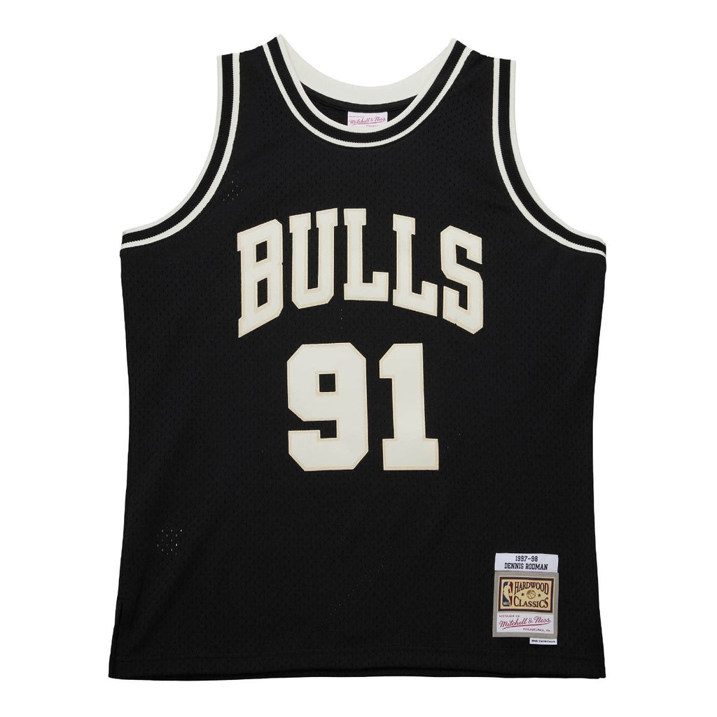 Chicago Bulls Mitchell & Ness NBA Off Court Black Cream product image 1