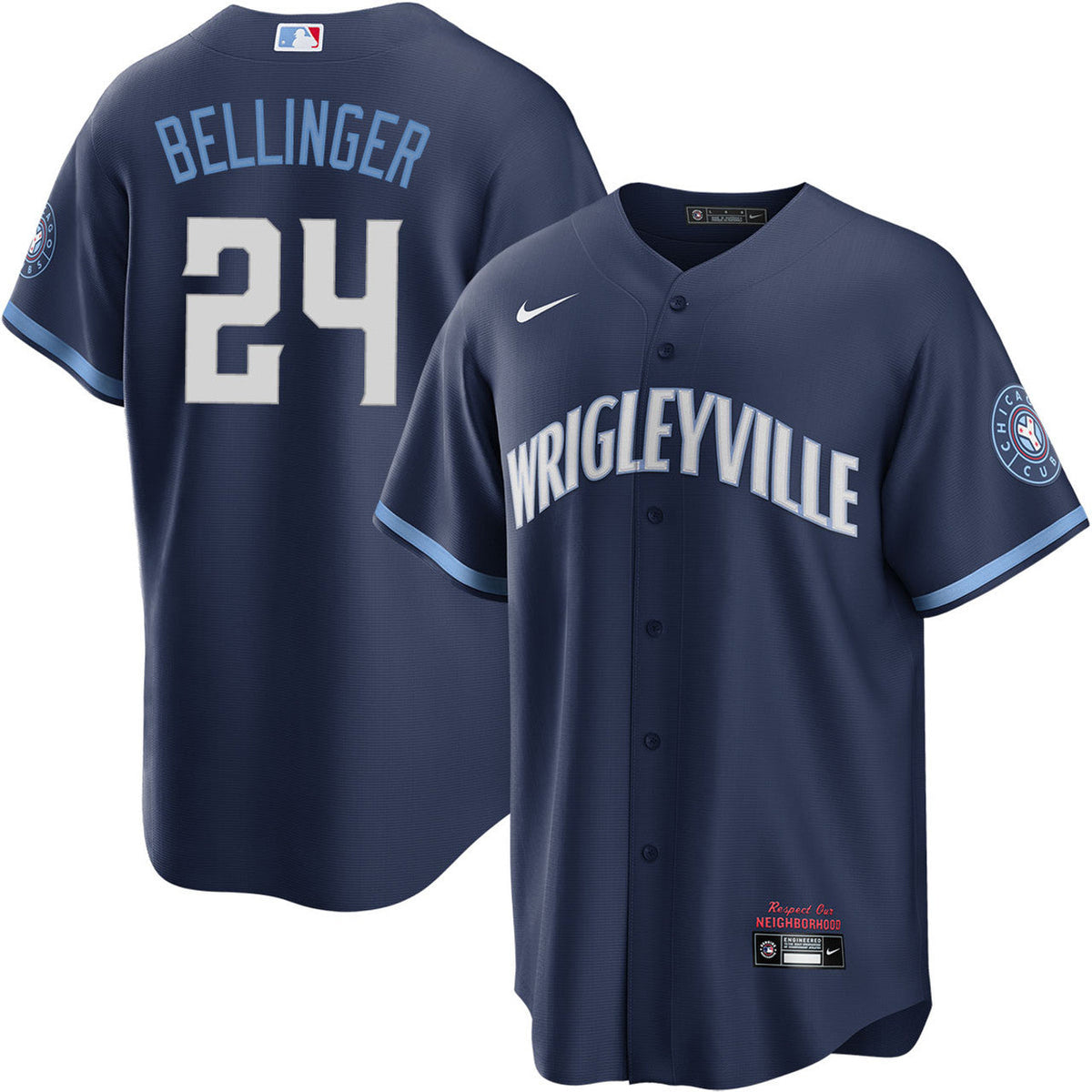 Cody Bellinger Chicago Cubs Nike Navy City Connect Premium Replica Player Jersey for Men product image 1, provided for