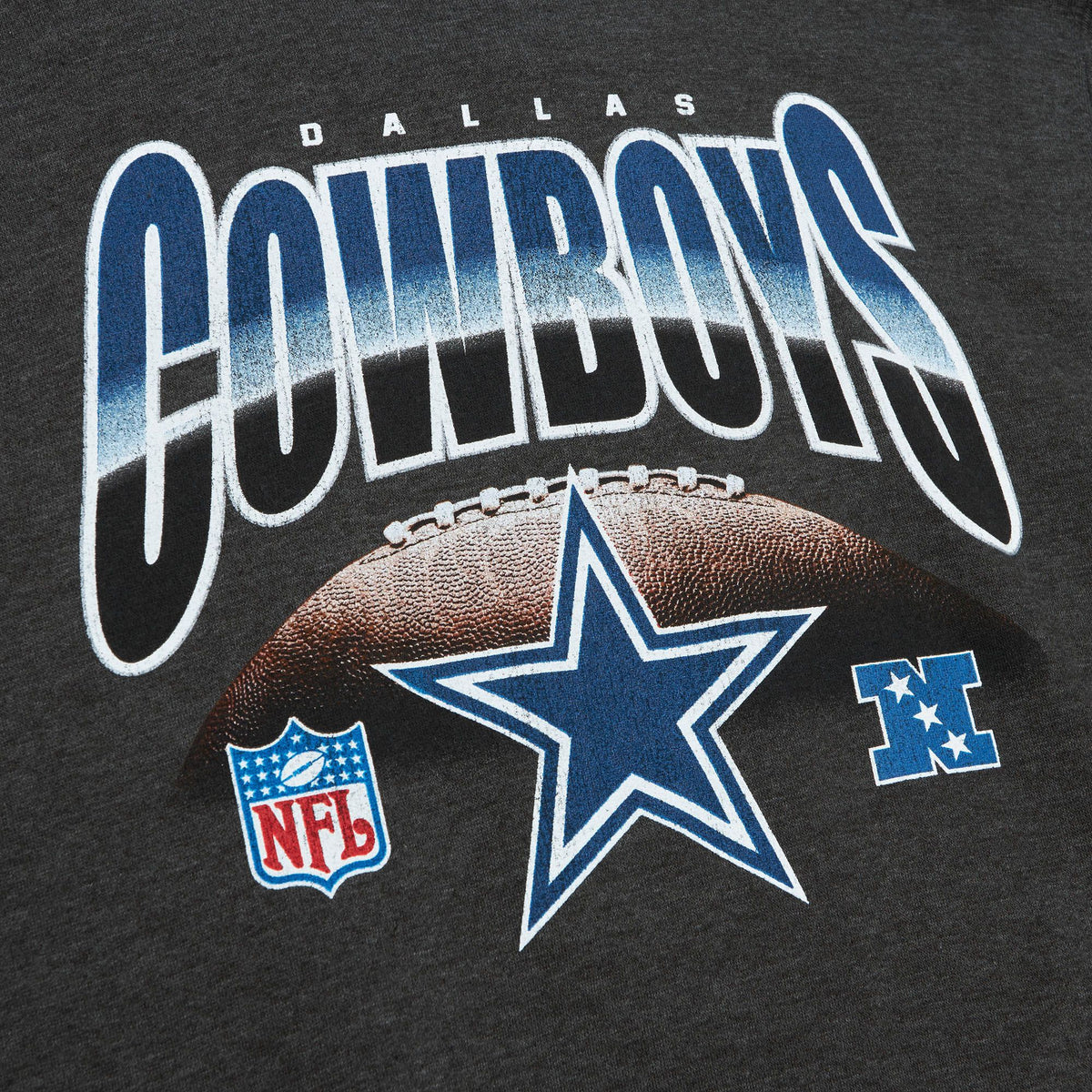 Dallas Cowboys Mitchell & Ness Inzone Crew Charcoal Heather product image 3