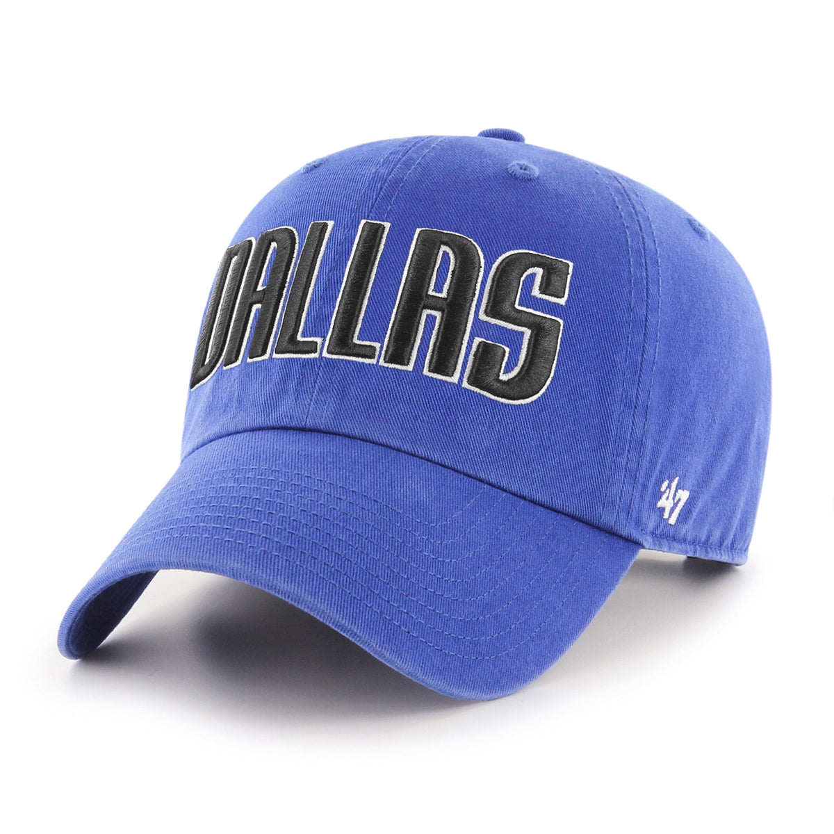 Dallas Mavericks 47 Brand Royal Blue Wordmark Clean Up product image 1