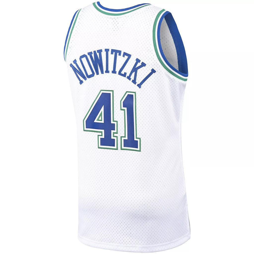 Dallas Mavericks Mitchell & Ness Dirk Nowitzki #41 White product image 4