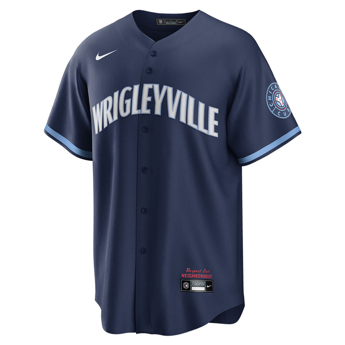 Dansby Swanson Chicago Cubs Nike Navy City Connect Premium Replica Player Jersey for Men product image 3, provided for