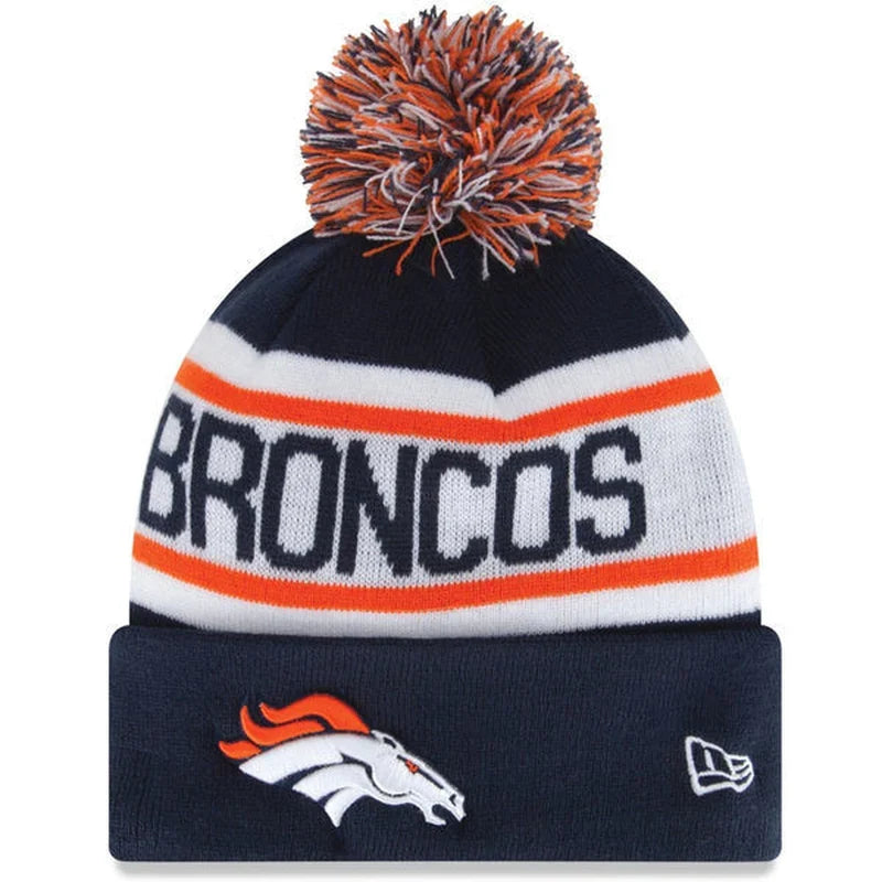 Denver Broncos New Era Biggest Fan Redux Pom Knit Hat product image 1