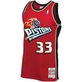 Detroit Pistons Mitchell & Ness Grant Hill #33 Red Hardwood product image 1