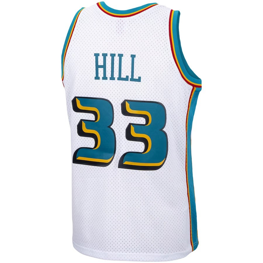 Detroit Pistons Mitchell & Ness Grant Hill #33 White product image 4