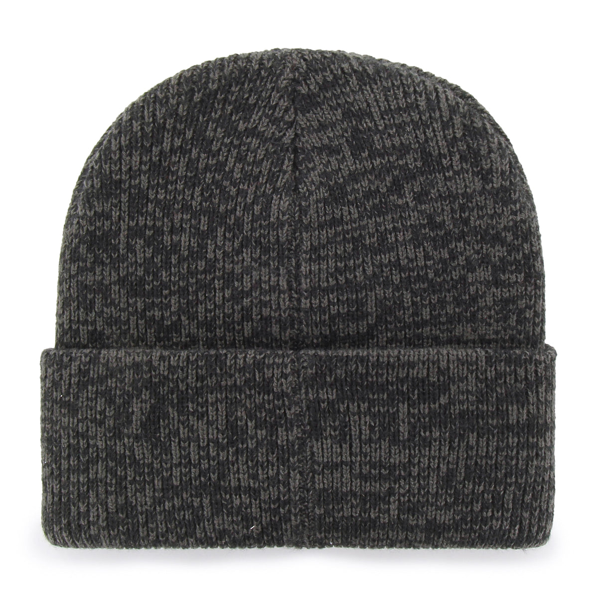 Chicago Bears 47 Brand Ace Charcoal Bearhead Cuffed Knit Hat product image 2, provided for visual reference and product