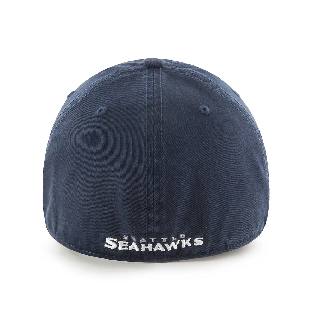 Seattle Seahawks '47 Brand Navy Franchise Fitted Hat product image 3, provided for visual reference and product detail review