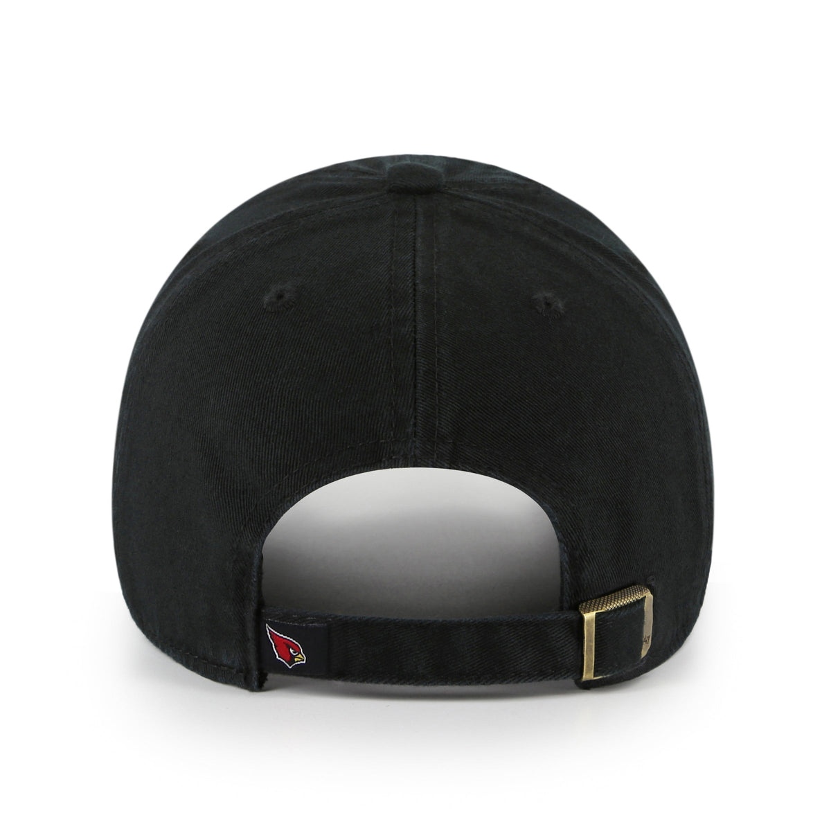 Arizona Cardinals 47 Brand Black Clean Up Adjustable Dad Hat product image 2
