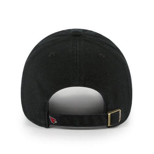 Arizona Cardinals 47 Brand Black Clean Up Adjustable Dad Hat product image 2