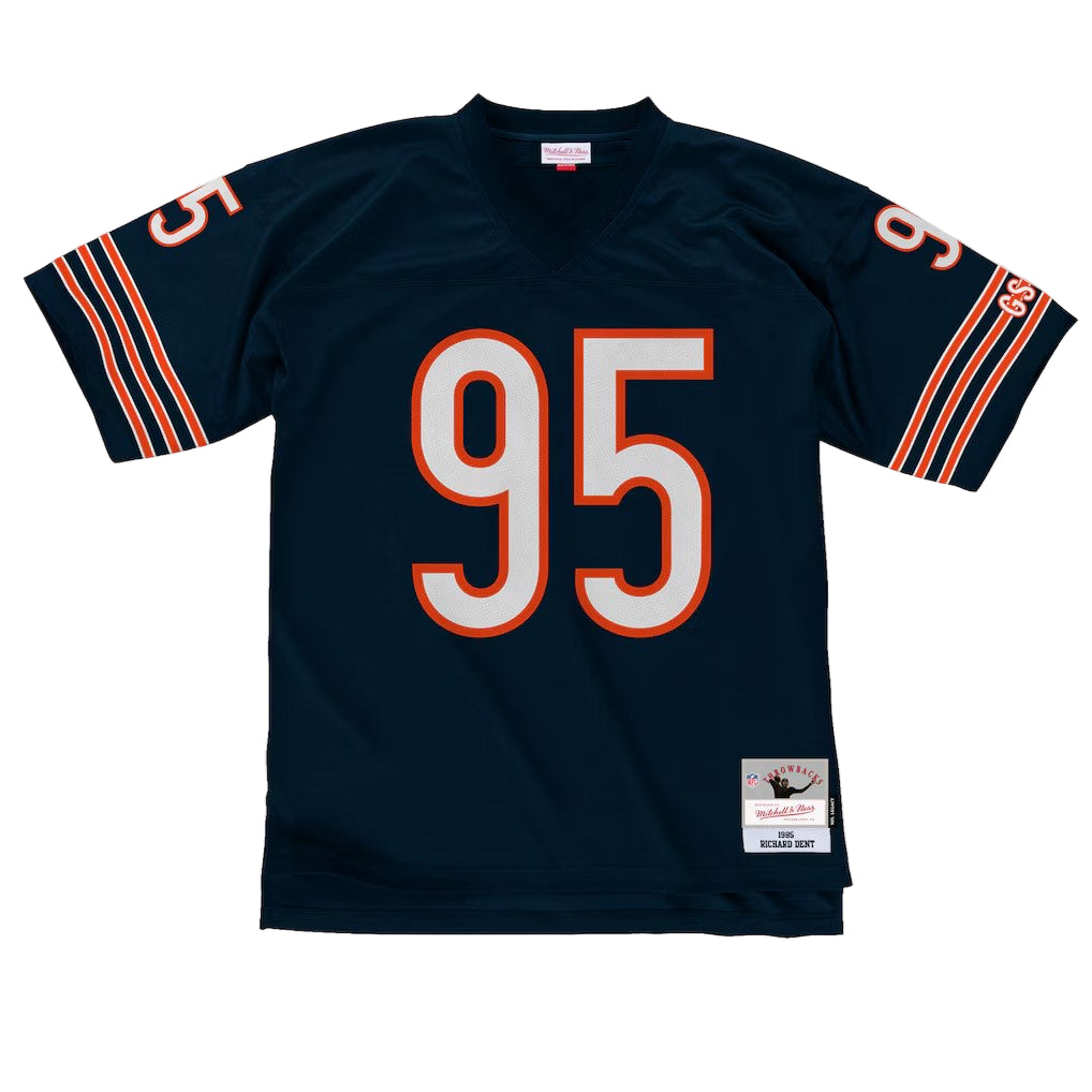 Richard Dent Chicago Bears Navy Mitchell & Ness 1985 Legacy Replica Jersey for Men product image 2, provided for visual