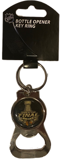 Chicago Blackhawks 2015 Stanley Cup Final Bottle Opener Keychain product image 1, provided for visual reference and product