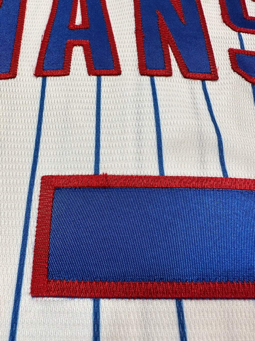 NIKE Men Dansby Swanson Chicago Cubs White Home Premium Stitch Replica Jersey product image 4, provided for visual reference