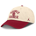 Oklahoma Sooners Nike Unisex 2026 Primetime Natural 2-Tone Club Adjustable Hat - Natural product image 1, provided for