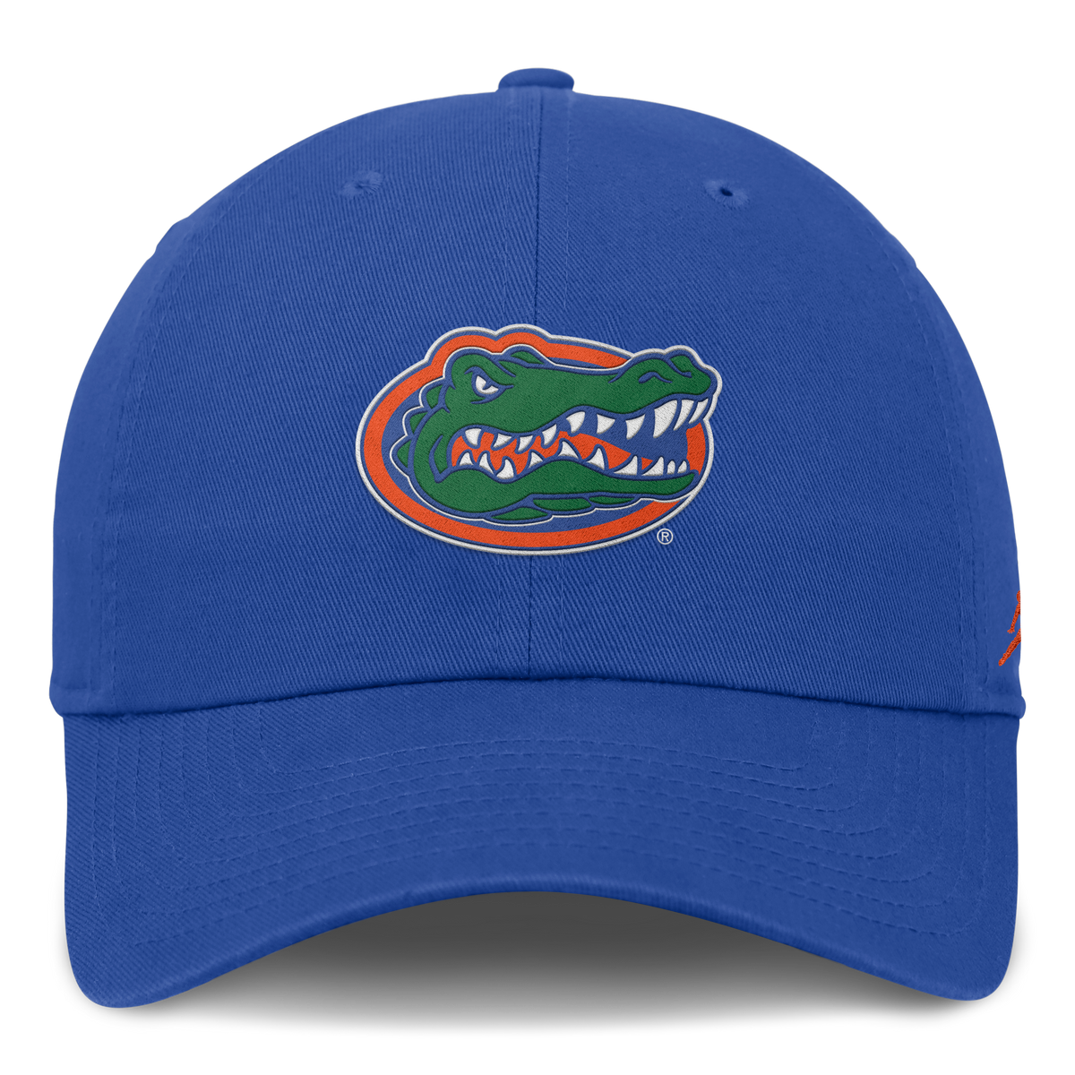 Florida Gators Jordan Brand Club H86 Unstructured Adjustable Hat-Blue product image 2, provided for visual reference and