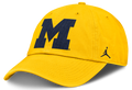 Michigan Wolverines Nike Maize Club Primetime Adjustable Hat product image 1, provided for visual reference and product