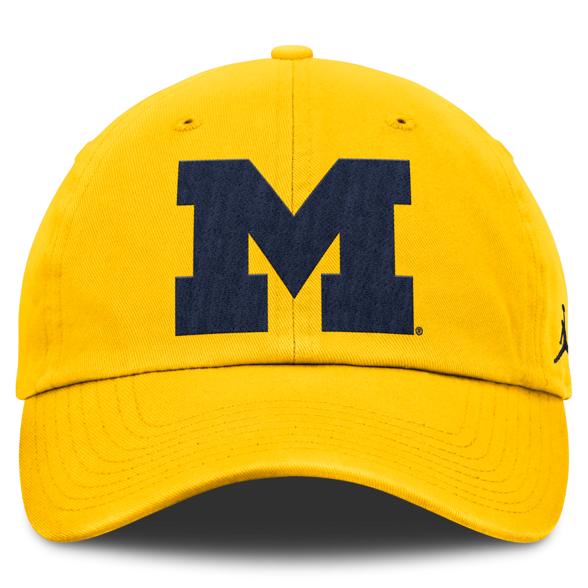 Michigan Wolverines Nike Maize Club Primetime Adjustable Hat product image 2, provided for visual reference and product