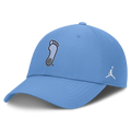North Carolina Tar Heels Jordan Brand Club Performance Adjustable Hat-Valor Blue product image 1, provided for visual