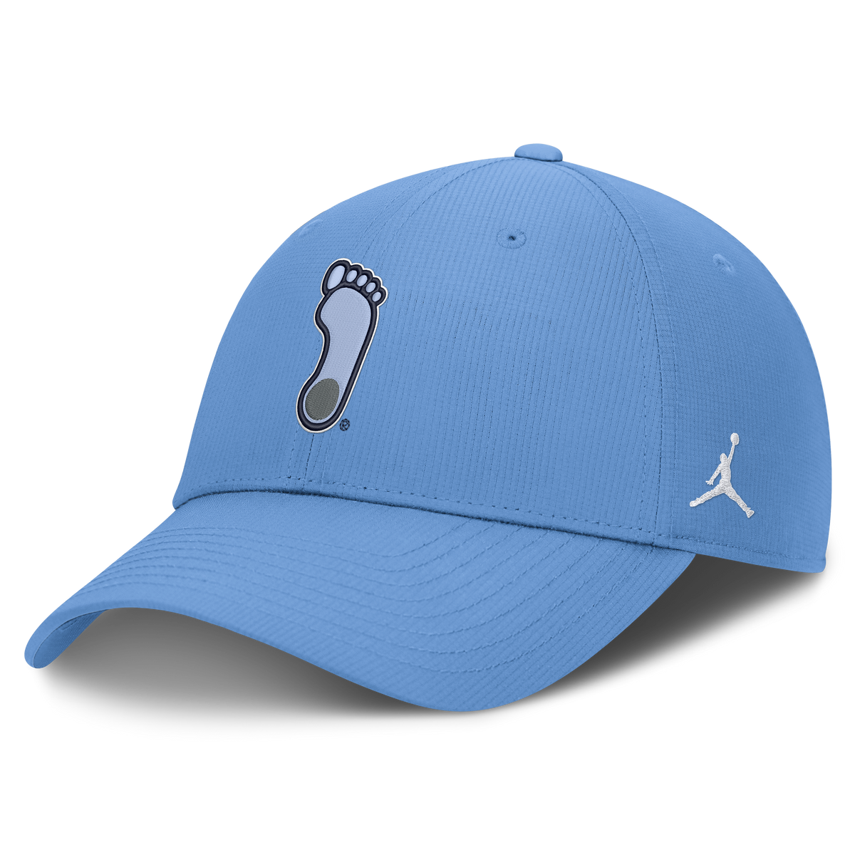 North Carolina Tar Heels Jordan Brand Club Performance Adjustable Hat-Valor Blue product image 1, provided for visual