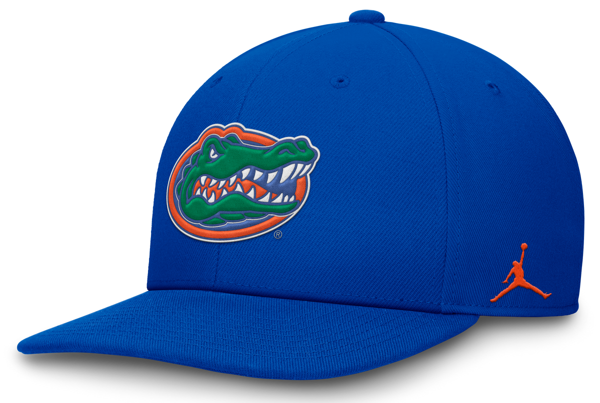 Florida Gators Jumpman Blue Club Snapback Adjustable Hat product image 1, provided for visual reference and product detail