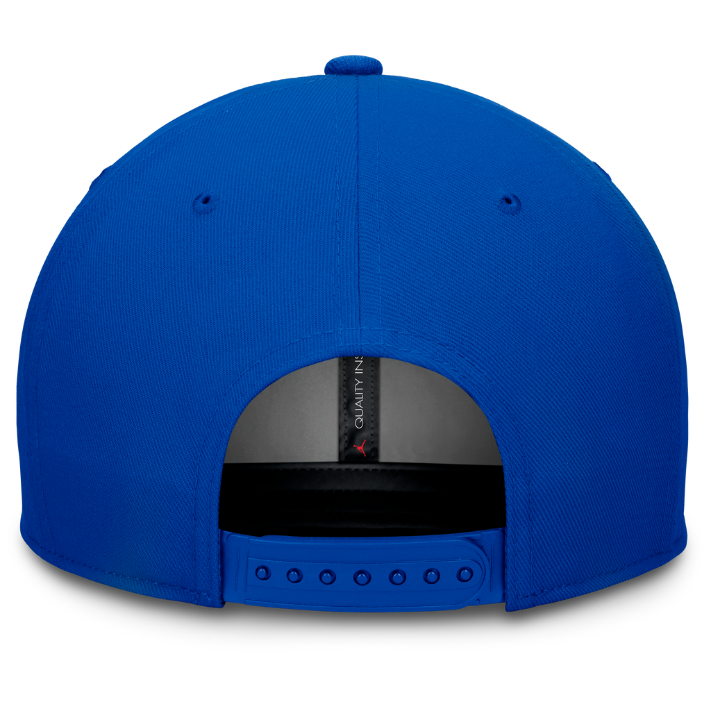 Florida Gators Jumpman Blue Club Snapback Adjustable Hat product image 4, provided for visual reference and product detail