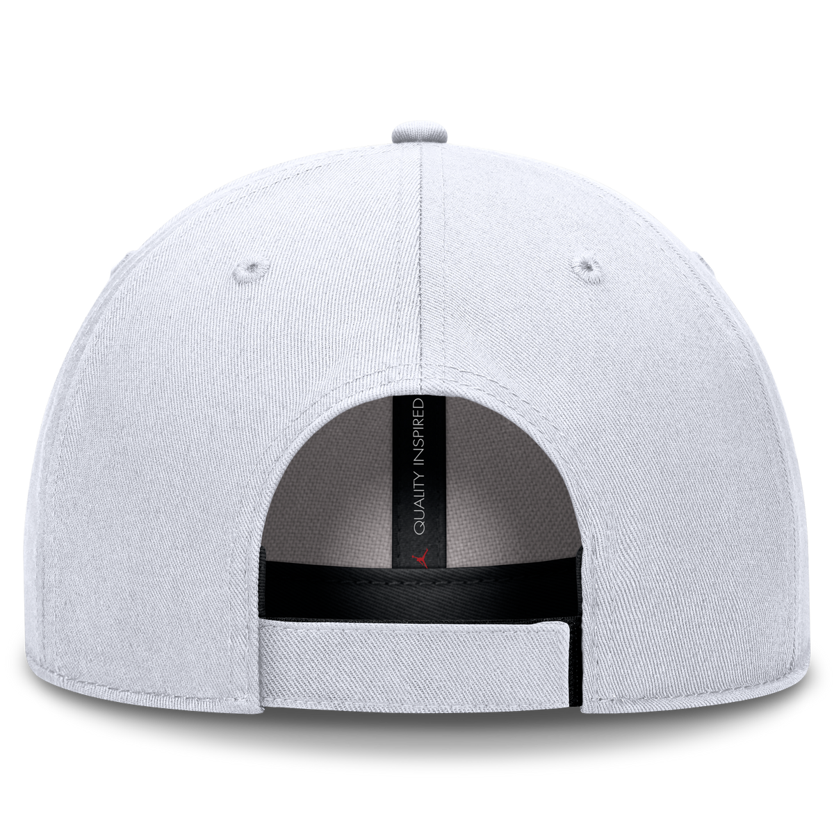 North Carolina Tar Heels Jumpman White Club Adjustable Hat product image 4, provided for visual reference and product detail
