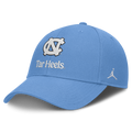 North Carolina Tar Heels Jordan Brand Primetime Rise Adjustable Hat - Carolina Blue product image 1, provided for visual