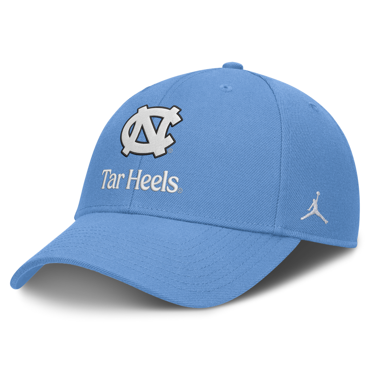 North Carolina Tar Heels Jordan Brand Primetime Rise Adjustable Hat - Carolina Blue product image 1, provided for visual