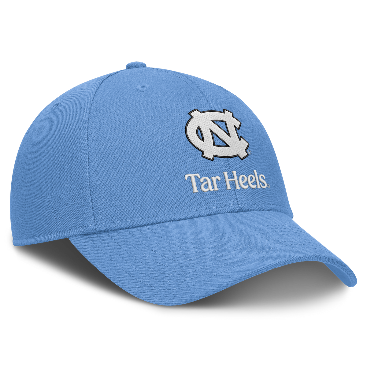 North Carolina Tar Heels Jordan Brand Primetime Rise Adjustable Hat - Carolina Blue product image 3, provided for visual