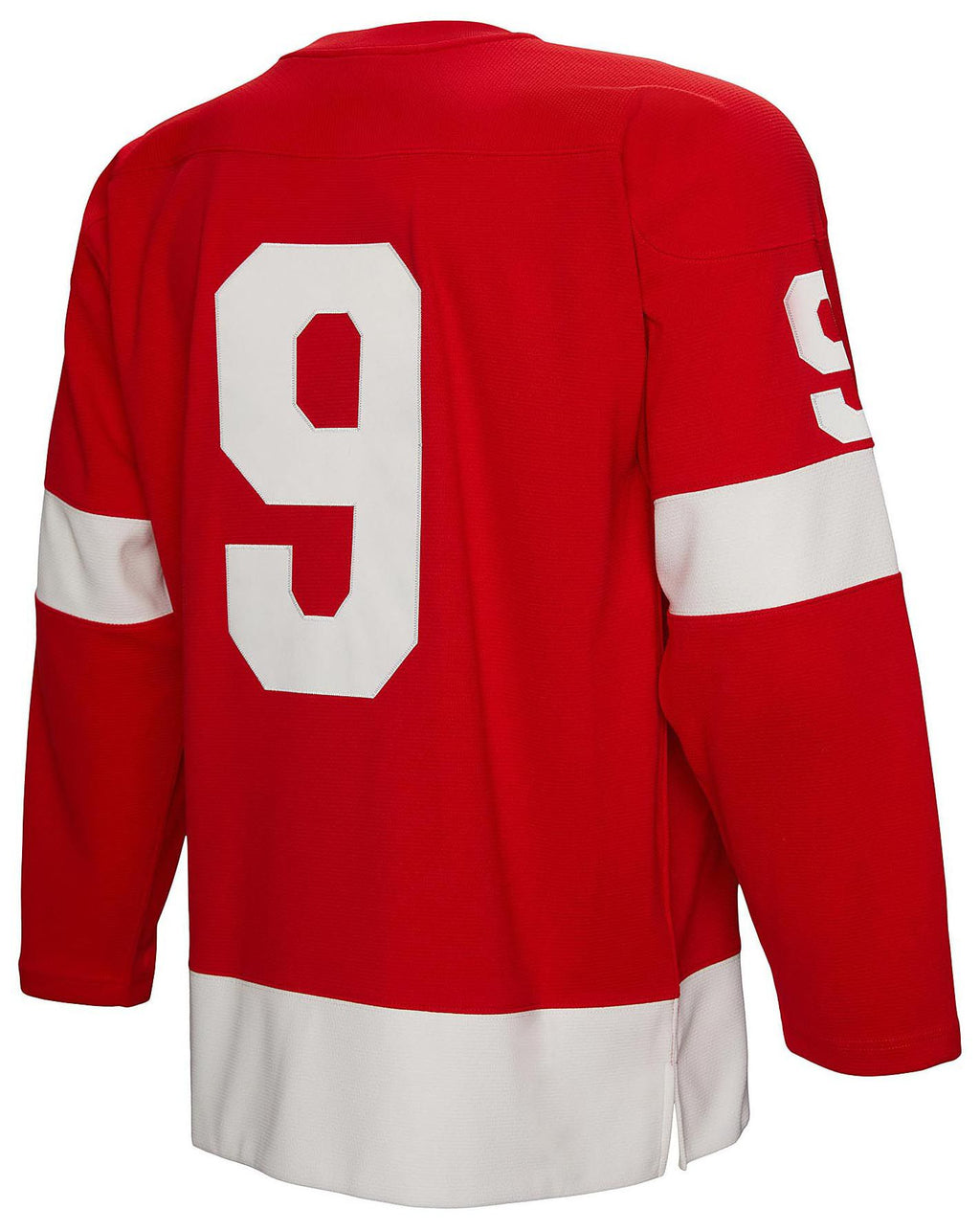 Mitchell & Ness Men Detroit Red Wings Gordie Howe #9 1960 Red Power Play Vintage Replica Jersey product image 3, provided