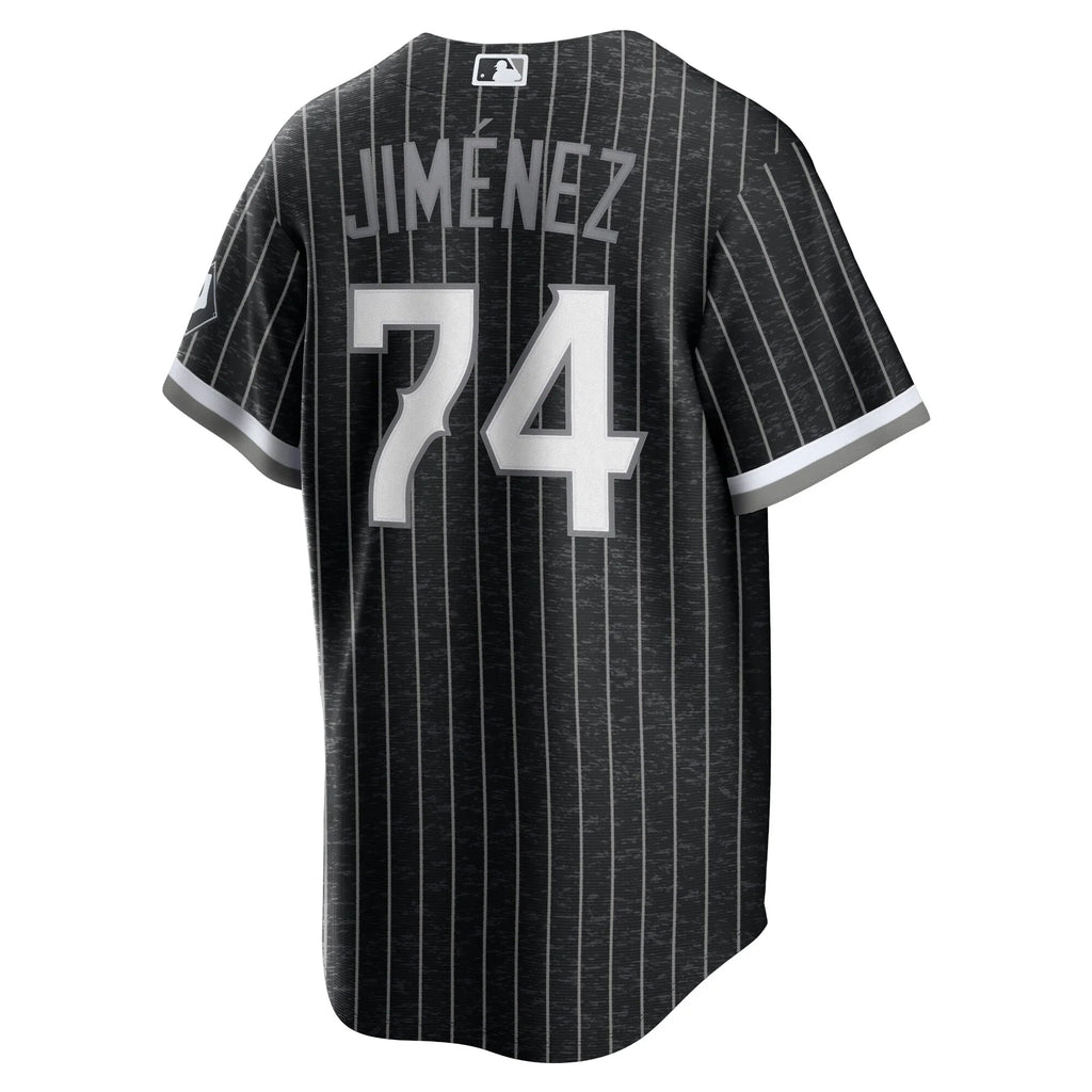 Eloy Jiménez Chicago White Sox Nike Black City Connect Replica Jersey for Men product image 2, provided for visual reference