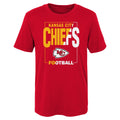 Toddler Kansas City Chiefs Red Coin Toss Child T-Shirt product image 1, provided for visual reference and product detail