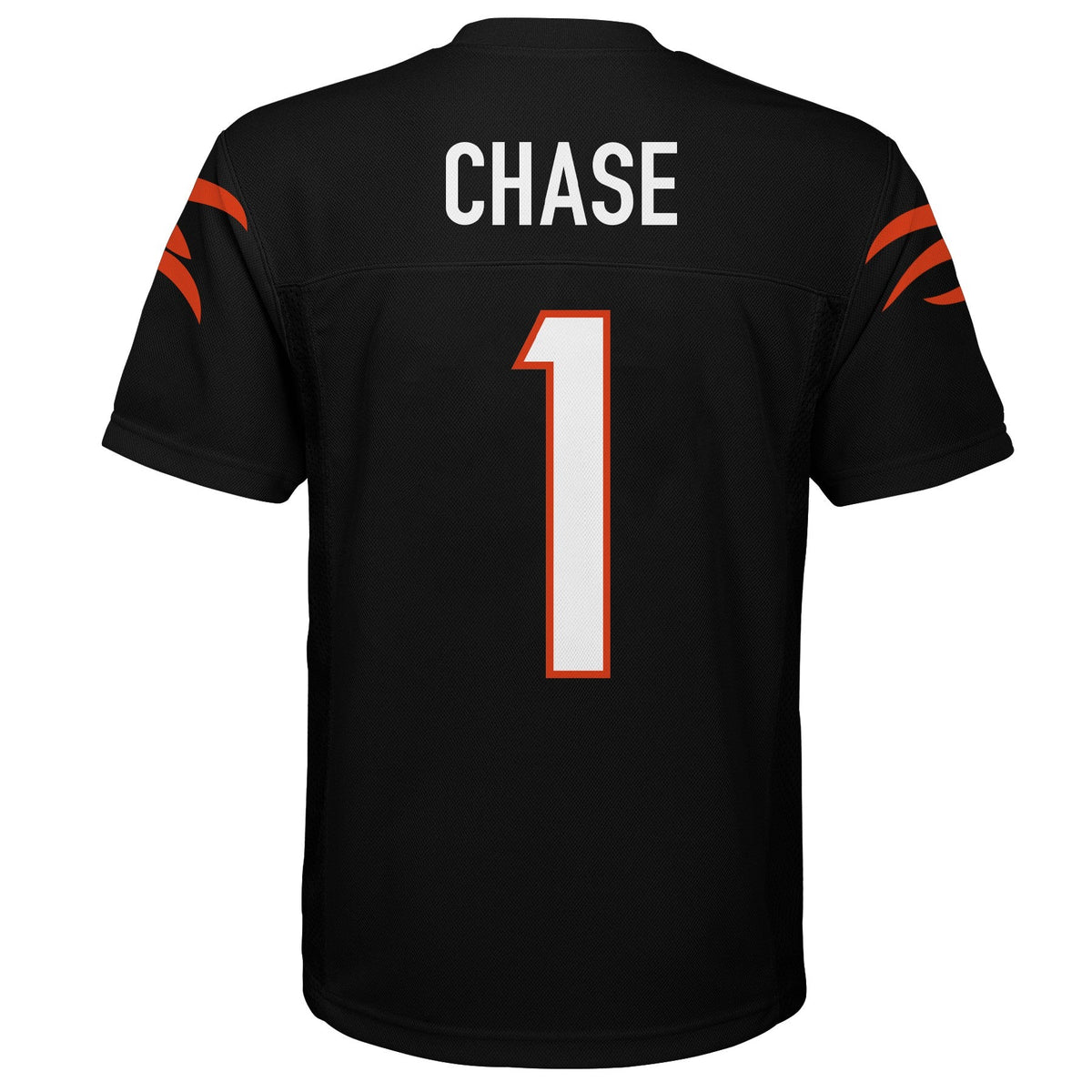 Ja'Marr Chase Cincinnati Bengals Youth Mid Tier Player Jersey - Black product image 3, provided for visual reference and