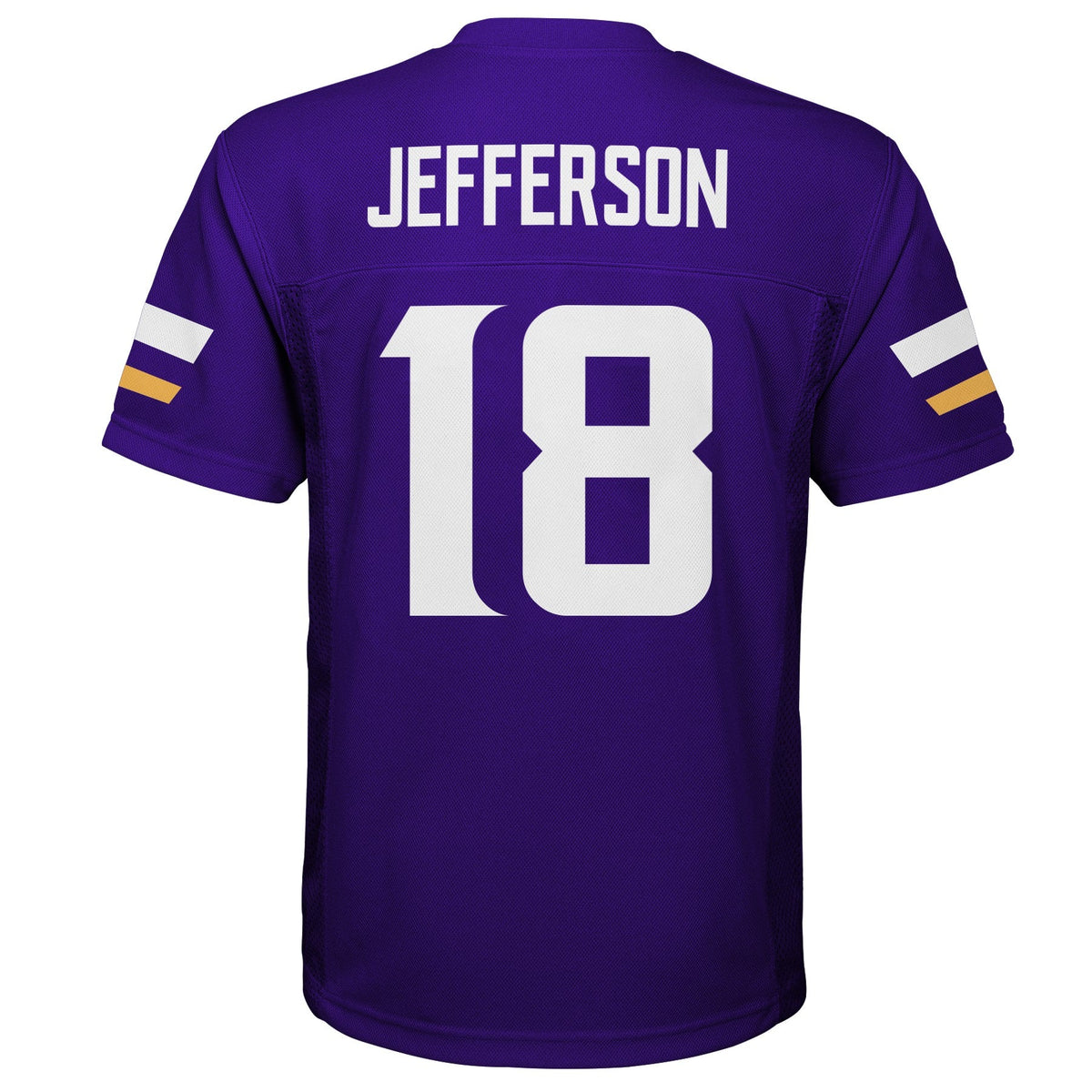 Youth Justin Jefferson Minnesota Vikings Purple Replica Mid Tier Player Jersey product image 3, provided for visual