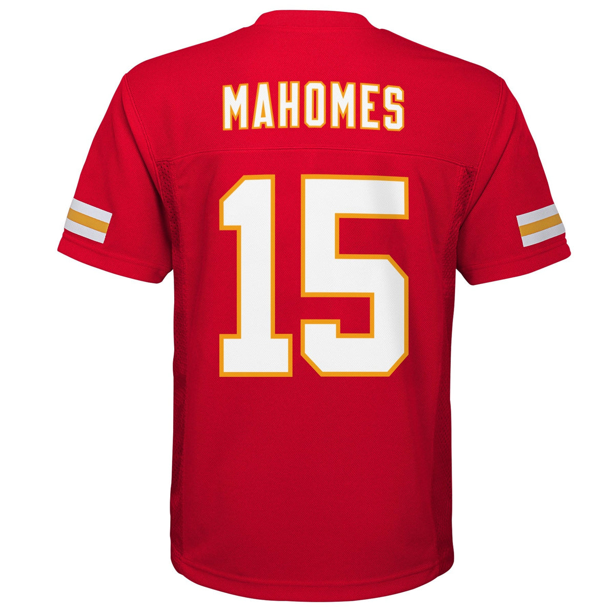 Youth Patrick Mahomes Kansas City Chiefs Red Mid Tier Player Jersey product image 3, provided for visual reference and