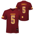 Youth Jayden Daniels Washington Commanders Crimson Replica Mid Tier Player Jersey product image 1, provided for visual