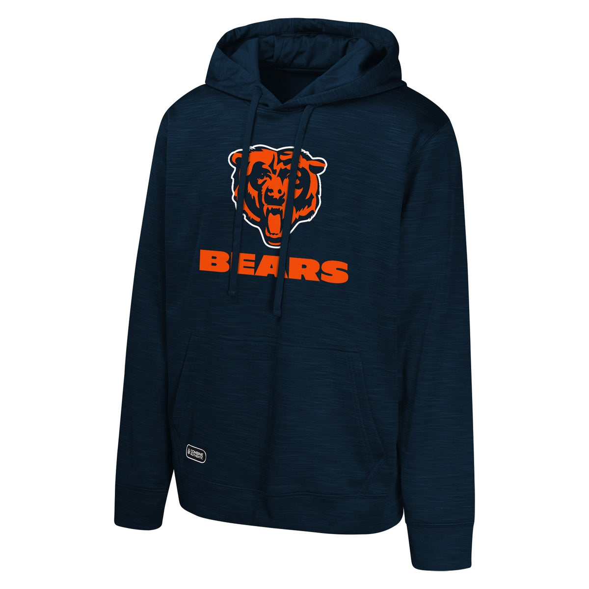 Chicago Bears Navy NFL Position One Combine Performance Pullover Hoodie for Men product image 2, provided for visual