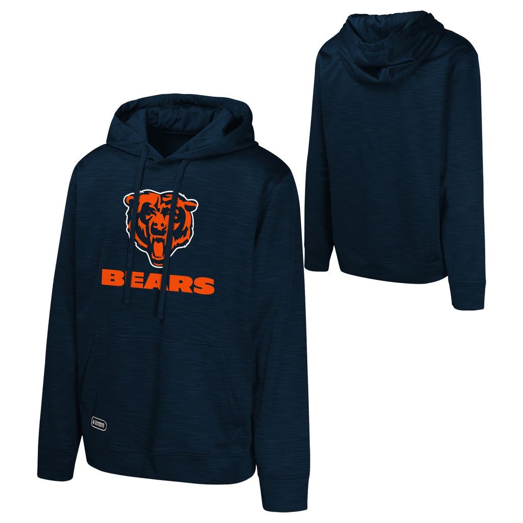Chicago Bears Navy NFL Position One Combine Performance Pullover Hoodie for Men product image 1, provided for visual