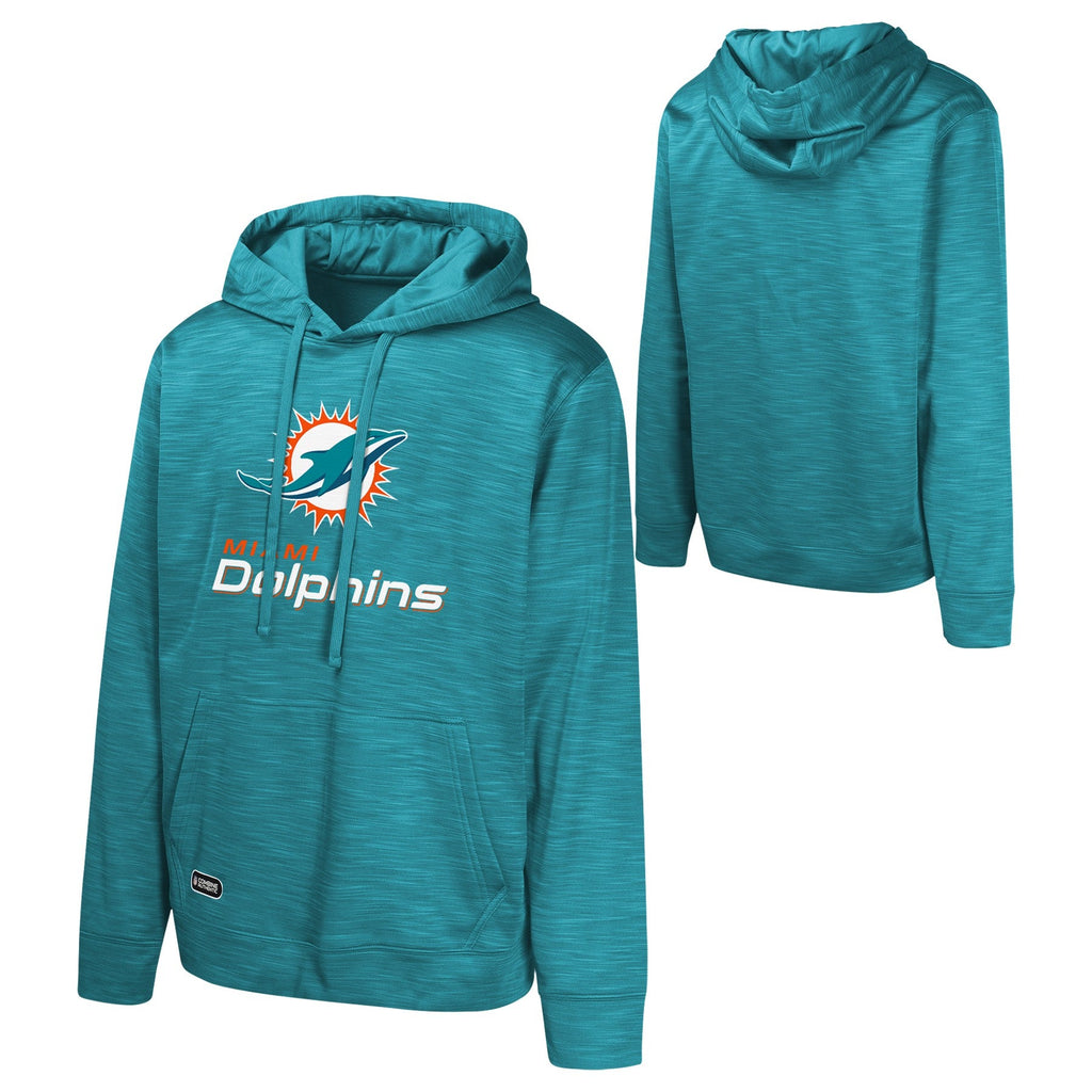 Miami Dolphins Aqua NFL Position One Combine Performance Pullover Hoodie for Men product image 1, provided for visual
