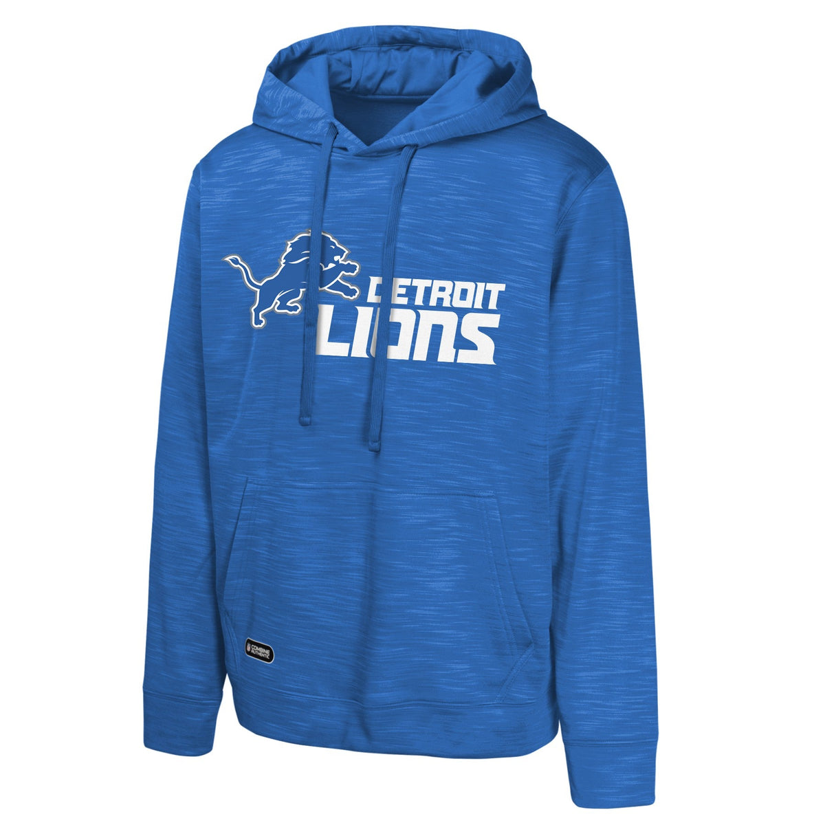 Detroit Lions Blue NFL Position One Combine Performance Pullover Hoodie for Men product image 2, provided for visual